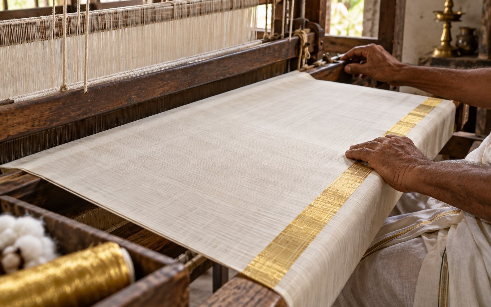 Mangalagiri handloom weaving